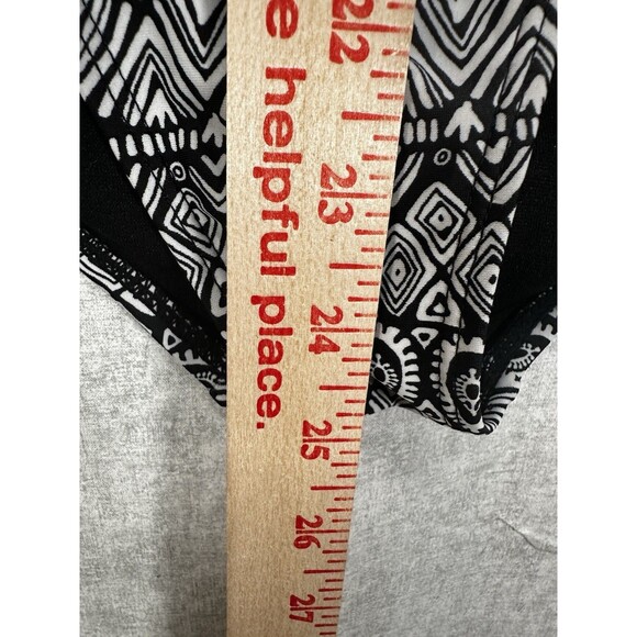 OLD NAVY Swimsuit Cut Out Black and White Size Large - Picture 7 of 7